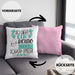 So Sieht Ein Richtig Cooler Squash-Spieler Aus Geschenk Kissen mit Füllung 40x40 Lustiger Spruch Geschenkidee (Grau) Rosa Trendation