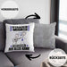 Straßenmusiker Kissen mit Füllung 40x40 Geschenk für Straßenmusiker Der Mann Der Alles Kann Geschenkidee zum Geburtstag (Grau) Grau Trendation