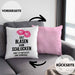 Lustige Kissen mit Füllung 40x40 Versauter Humor 18+ Geschenk Erst Blasen Dann Schlucken Erwachsene (Grau) Rosa Trendation