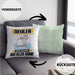 Segler Kissen mit Füllung 40x40 Geschenk für Segler Der Mann Der Alles Kann Geschenkidee zum Geburtstag (Grau) Grün Trendation