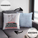 Trekking-Enthusiast Geschenk Kissen mit Füllung 40x40 Ich Bin Trekking-Enthusiast Aber Sag Doch Einfach Superheld Lustige Geschenkdiee für Trekking-Enthusiast (Grau) Blau Trendation