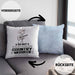 Country-Musiker Geschenk Kissen mit Füllung 40x40 So Gut Kann Nur Ein Country-Musiker Aussehen Geschenkidee (Grau) Blau Trendation