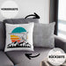 Kissen mit Füllung 40x40 Drachenflieger-Grafik Geschenk Drachenfliegen Drachenflieger Hängegleiter (Grau) Grau Trendation