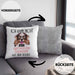 Australian Shepherd Besitzer Kissen mit Füllung 40x40 Geschenk Lustiger Spruch Geschenkidee Ich Kann Nicht Mein Australian Shepherd Hat Nein Gesagt (Grau) Grau Trendation