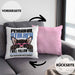 Chihuahua Besitzerin Kissen mit Füllung 40x40 Geschenk Lustiger Spruch Geschenkidee Personal Stalker (Grau) Rosa Trendation