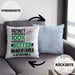 Wanderführer Geschenk Lustiger Spruch für Wanderführer Geschenkidee Bester Wanderführer Der WeltKissen mit Füllung 40x40 (Grau) Blau Trendation