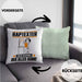 Raptexter Kissen mit Füllung 40x40 Geschenk für Raptexter Der Mann Der Alles Kann Geschenkidee zum Geburtstag (Grau) Grün Trendation