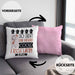 Friseurin Geschenk Kissen mit Füllung 40x40 Lustig Geschenkidee für Friseurin Geburtstag So Sieht Eine Richtig Coole Friseurin Aus Frauen Spruch (Grau) Rosa Trendation