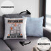 Psychologe Kissen mit Füllung 40x40 Geschenk für Psychologe Der Mann Der Alles Kann Geschenkidee zum Geburtstag (Grau) Blau Trendation