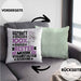 Musikveranstalter Geschenk Lustiger Spruch für Musikveranstalter Geschenkidee Bester Musikveranstalter Der WeltKissen mit Füllung 40x40 (Grau) Grün Trendation