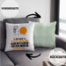Abenteurreisender Geschenk Kissen mit Füllung 40x40 So Gut Kann Nur Ein Abenteurreisender Aussehen Geschenkidee (Grau) Grün Trendation