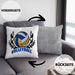 Volleyball-Kissen mit Füllung 40x40 Geschenk für Volleyball-Spieler Geschenkidee (Grau) Grau Trendation