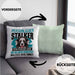 Border Collie Kissen mit Füllung 40x40 Geschenk Hundebesitzer Bordercollie Geschenkidee Kaffee-Kissen mit Füllung 40x40 Persönlicher Stalker (Grau) Grün Trendation