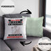 Trekking-Enthusiast Kissen mit Füllung 40x40 Geschenk für Trekking-Enthusiast Geburtstag Lustiger Spruch Was Ist Deine Superkraft (Grau) Grün Trendation