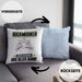 Rockmusiker Kissen mit Füllung 40x40 Geschenk für Rockmusiker Der Mann Der Alles Kann Geschenkidee zum Geburtstag (Grau) Blau Trendation
