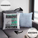 Wildnisexperte Geschenk Kaffee-Kissen mit Füllung 40x40 Geschenkidee für Wildnisexperte Ich Bin Wildnisexperte Ich Kann Es Dir Erklären Jedoch Nicht Für Dich Verstehen Spruch Lustig (Grau) Blau Trendation