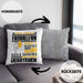 Fußballfan Geschenk Kaffee-Kissen mit Füllung 40x40 Geschenkidee für Fußballfan Ich Bin Fußballfan Ich Kann Es Dir Erklären Jedoch Nicht Für Dich Verstehen Spruch Lustig (Grau) Grau Trendation