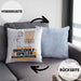 Discgolf-Spieler Geschenk Kissen mit Füllung 40x40 Ich Bin Discgolf-Spieler Aber Sag Doch Einfach Superheld Lustige Geschenkdiee für Discgolf-Spieler (Grau) Blau Trendation