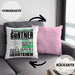 Gärtner Geschenk Kissen mit Füllung 40x40 Geschenkidee für Gärtner Geburtstag Lustiger Spruch Ich Bin Gärtner Ich Kann Es Dir Erklären Aber Nicht Für Dich Verstehen (Grau) Rosa Trendation