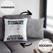 Outdoor-Yoga-Lehrer Kissen mit Füllung 40x40 Geschenk für Outdoor-Yoga-Lehrer Der Mann Der Alles Kann Geschenkidee zum Geburtstag (Grau) Grau Trendation