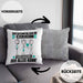 Schwiegercousin Kissen mit Füllung 40x40 Geschenk für Schwiegercousin Der Mann Der Alles Kann Geschenkidee zum Geburtstag (Grau) Grau Trendation