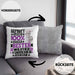 Wildtierforscher Geschenk Lustiger Spruch für Wildtierforscher Geschenkidee Bester Wildtierforscher Der WeltKissen mit Füllung 40x40 (Grau) Grau Trendation