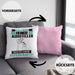 Hundeaussteller Kissen mit Füllung 40x40 Geschenk für Hundeaussteller Geburtstag Lustiger Spruch Was Ist Deine Superkraft (Grau) Rosa Trendation