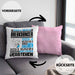 Breakdancer Geschenk Kaffee-Kissen mit Füllung 40x40 Geschenkidee für Breakdancer Ich Bin Breakdancer Ich Kann Es Dir Erklären Jedoch Nicht Für Dich Verstehen Spruch Lustig (Grau) Rosa Trendation