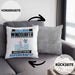 Windsurfer Kissen mit Füllung 40x40 Geschenk für Windsurfer Geburtstag Lustiger Spruch Was Ist Deine Superkraft (Grau) Grau Trendation