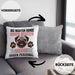 Mops Besitzer Kissen mit Füllung 40x40 Geschenk Lustiger Spruch Geschenkidee Besitzerin Mops Haben Personal (Grau) Grau Trendation