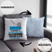 Schwimmsportler Geschenk Kissen mit Füllung 40x40 So Gut Kann Nur Ein Schwimmsportler Aussehen Geschenkidee (Grau) Blau Trendation