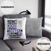Pferdetherapeut Geschenk Lustiger Spruch für Pferdetherapeut Geschenkidee Bester Pferdetherapeut Der WeltKissen mit Füllung 40x40 (Grau) Grau Trendation