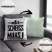 Bayern Kissen mit Füllung 40x40 Geschenk Witz Bayer Boarisch Witz Spruch Kaffee-Kissen mit Füllung 40x40 Geschenkidee (Grau) Grün Trendation