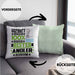 Angler Geschenk Lustiger Spruch für Angler Geschenkidee Bester Angler Der WeltKissen mit Füllung 40x40 (Grau) Grün Trendation