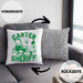 Gärtner Geschenk Kissen mit Füllung 40x40 Garten-Sheriff Geschenkidee Garten-Pflege (Grau) Grau Trendation
