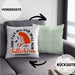 Kissen mit Füllung 40x40 Fallschirmspringer Geschenk Spruch Geschenkidee Fallschirm Springer (Grau) Grün Trendation