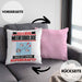 Meeresbiologe Kissen mit Füllung 40x40 Geschenk für Meeresbiologe Geburtstag Lustiger Spruch Was Ist Deine Superkraft (Grau) Rosa Trendation