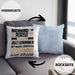 Jazz-Liebhaber Geschenk Kissen mit Füllung 40x40 Lustige Geschenkidee für Jazz-Liebhaber Geburtstag Niemand Ist Perfekt Aber Als Jazz-Liebhaber Ist Man Nah Dran (Grau) Blau Trendation