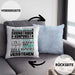 Soundtrack-Komponist Geschenk Kissen mit Füllung 40x40 Lustige Geschenkdiee für einen Soundtrack-Komponist Geburtstag Ich Bin Soundtrack-Komponist Ich Kann Es Dir Erklären Aber Nicht Für Dich Verstehen (Grau) Blau Trendation