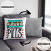 Lustiges Geschenk für Hamsterliebhaber: "Happy Pills" Kissen mit Füllung 40x40 Hamster Besitzer Grafik Züchter (Grau) Grau Trendation