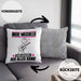Indie-Musiker Kissen mit Füllung 40x40 Geschenk für Indie-Musiker Der Mann Der Alles Kann Geschenkidee zum Geburtstag (Grau) Grau Trendation