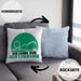 Vergnügungspark Kissen mit Füllung 40x40 Geschenk Lustiger Spruch Ich Fahre Jede Achterbahn Geschenkidee Geburtstag (Grau) Blau Trendation