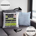 Sounddesigner Geschenk Kissen mit Füllung 40x40 Lustige Geschenkidee für Sounddesigner Geburtstag Niemand Ist Perfekt Aber Als Sounddesigner Ist Man Nah Dran (Grau) Blau Trendation