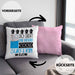 Surferin Geschenk Kissen mit Füllung 40x40 Lustig Geschenkidee für Surferin Geburtstag So Sieht Eine Richtig Coole Surferin Aus Frauen Spruch (Grau) Rosa Trendation
