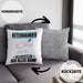 Kiteboarder Kissen mit Füllung 40x40 Geschenk für Kiteboarder Der Mann Der Alles Kann Geschenkidee zum Geburtstag (Grau) Grau Trendation