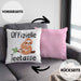 Offizielle TeeKissen mit Füllung 40x40 Geschenk Teetrinker Geschenkidee Tee-Kissen mit Füllung 40x40 (Grau) Rosa Trendation