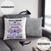 Webdesignerin Kissen mit Füllung 40x40 Geschenk Lustiger Spruch Geschenkidee Ich Bin Die Verrückte Webdesignerin Von Der Alle Geredet Haben (Grau) Grau Trendation