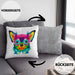Chihuhahua Mama Besitzer Kissen mit Füllung 40x40 Geschenkidee Frauchen Herrchen Herz Bunte geschenkidee (Grau) Grau Trendation