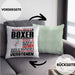 Boxer Geschenk Kaffee-Kissen mit Füllung 40x40 Geschenkidee für Boxer Ich Bin Boxer Ich Kann Es Dir Erklären Jedoch Nicht Für Dich Verstehen Spruch Lustig (Grau) Grün Trendation