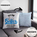 Golf Geschenke Für Männer Frauen Kinder Lustig Kissen mit Füllung 40x40 mit Spruch Golfspieler Kissen mit Füllung 40x40 Damen Witzig (Grau) Blau Trendation